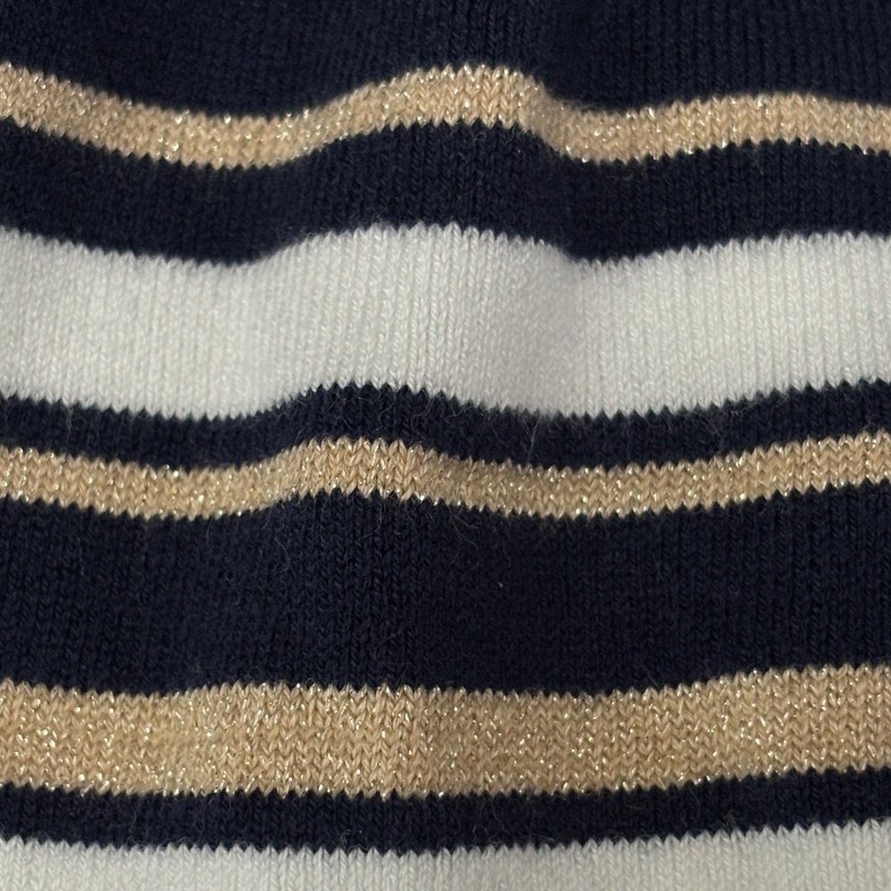 Lilly Pulitzer navy blue knit top M - Picture 7 of 11